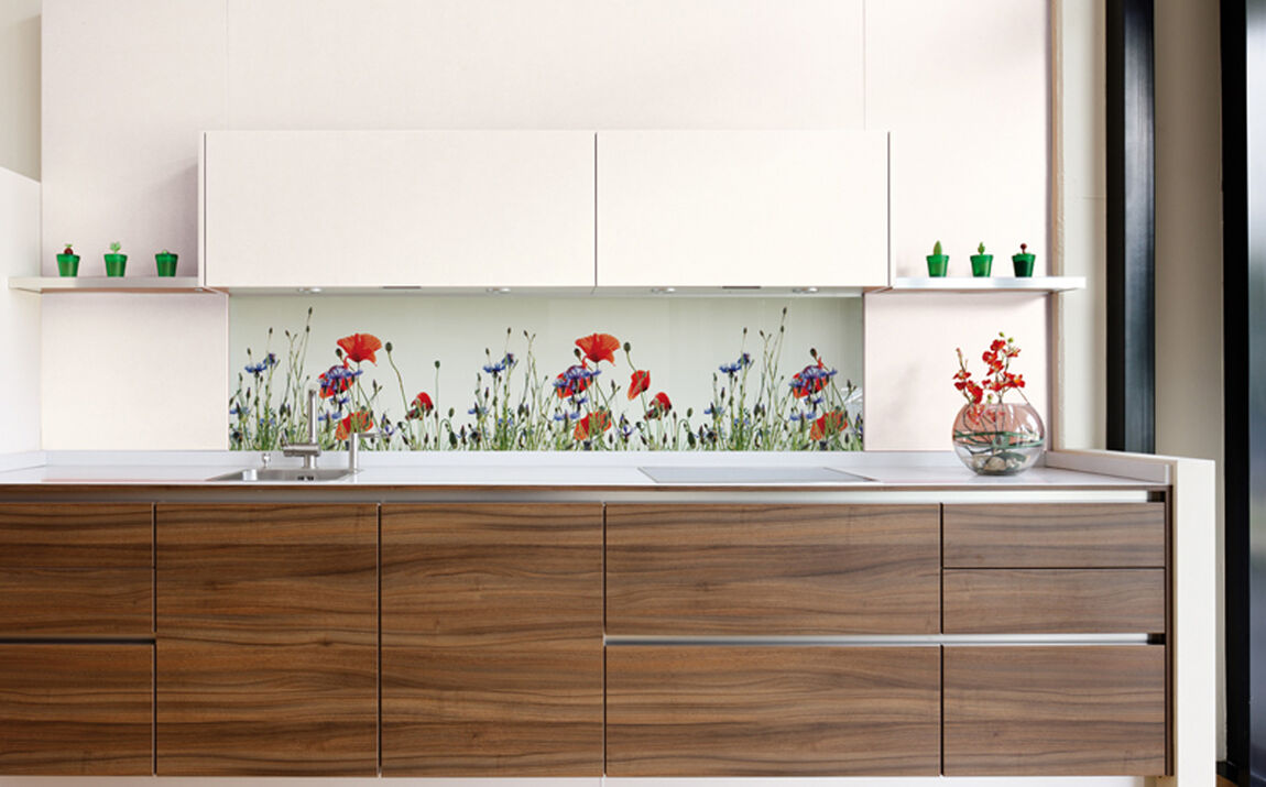 Küchenrückwand mit GM Fotodruck Küchenrückwand mit GM Fotodruck