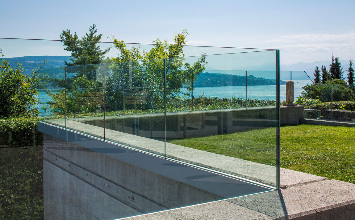 Glasgeländer GM Railing Side Massive 