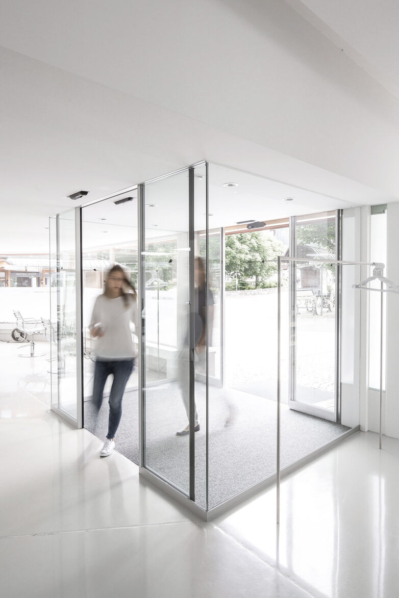 Automatische Glas Marte Schiebetür