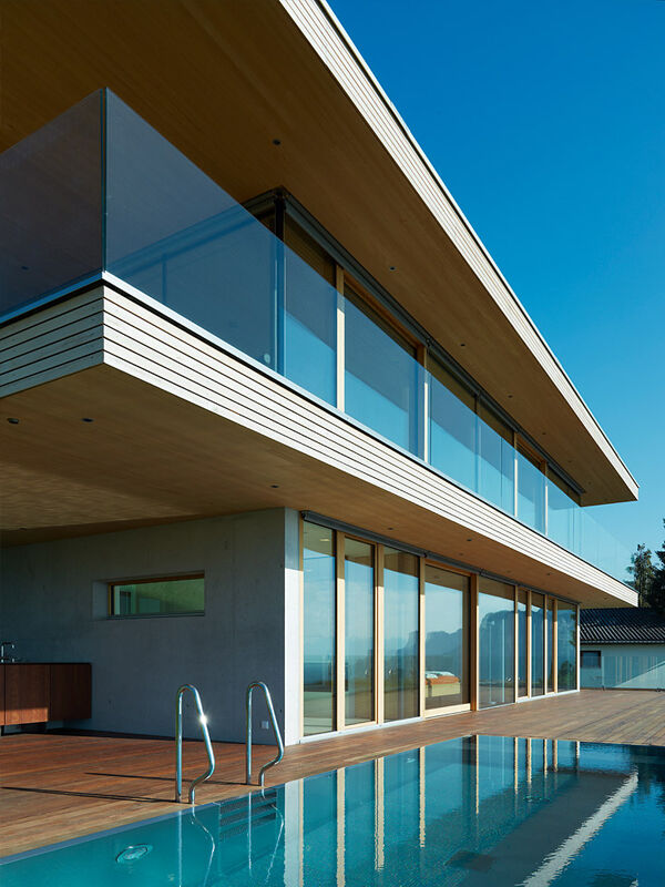 Einfamilienhaus mit GM RAILING Solo 