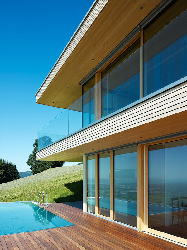 Einfamilienhaus mit GM RAILING Solo 