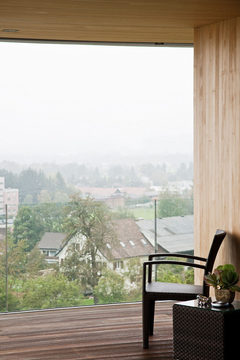 Glas Marte Glasgeländer mit GM RAILING® UNI TOP  