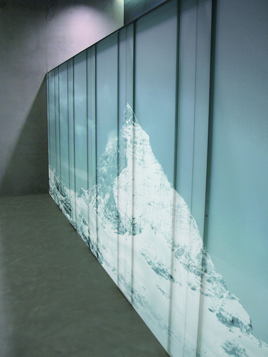 Trennwand-System aus Glas für Sanitäranlagen: GM FOTODRUCK Trennwand-System aus Glas für Sanitäranlagen: GM FOTODRUCK