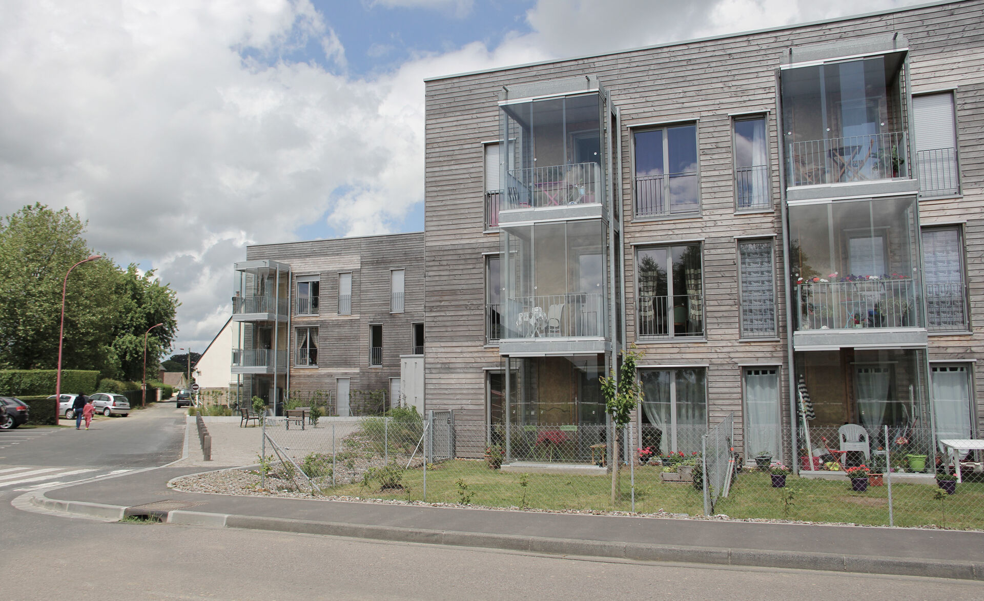 Balkon mit GM Toproll 10/14 Fauville 