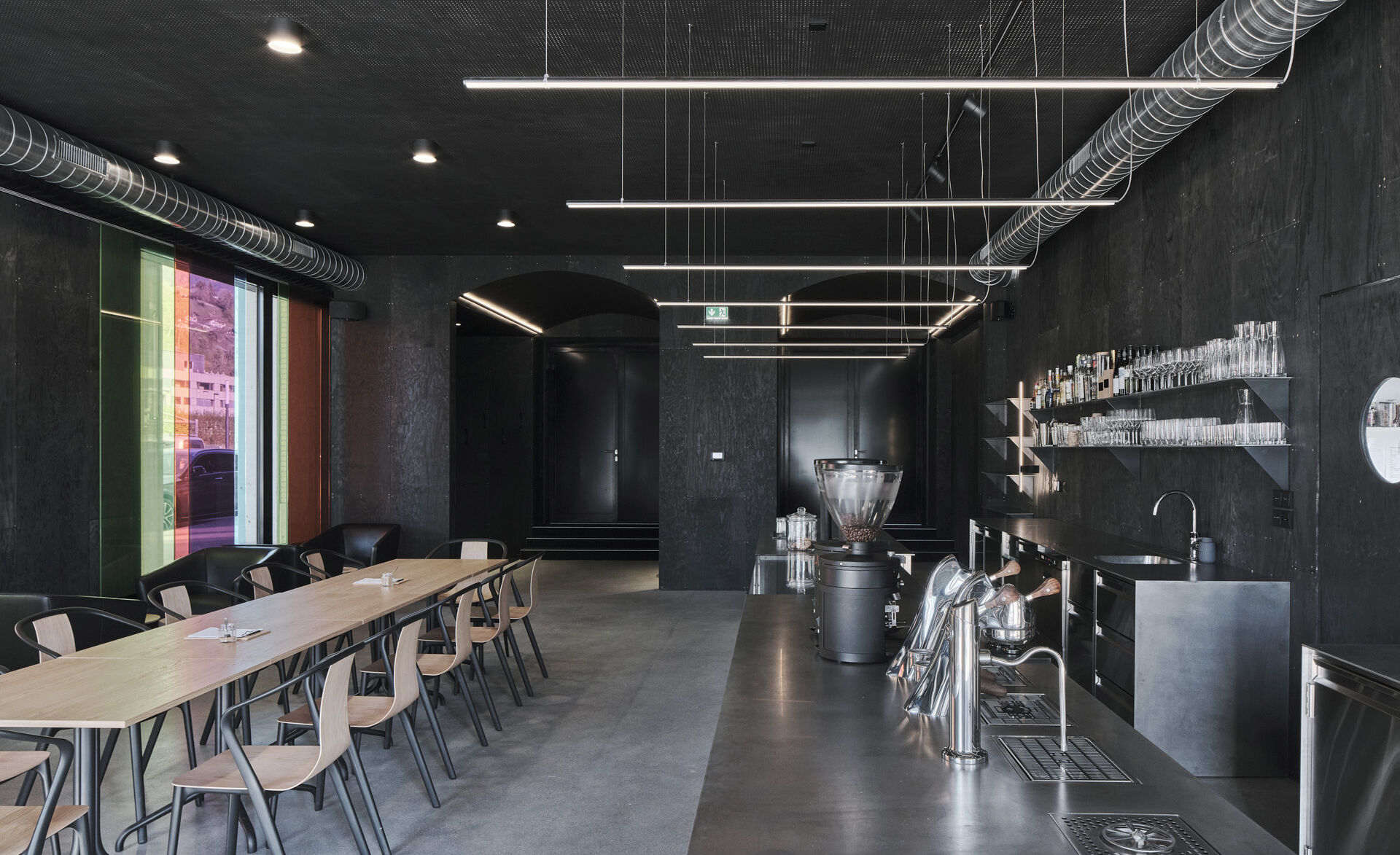 Raumhohes Schiebesystem