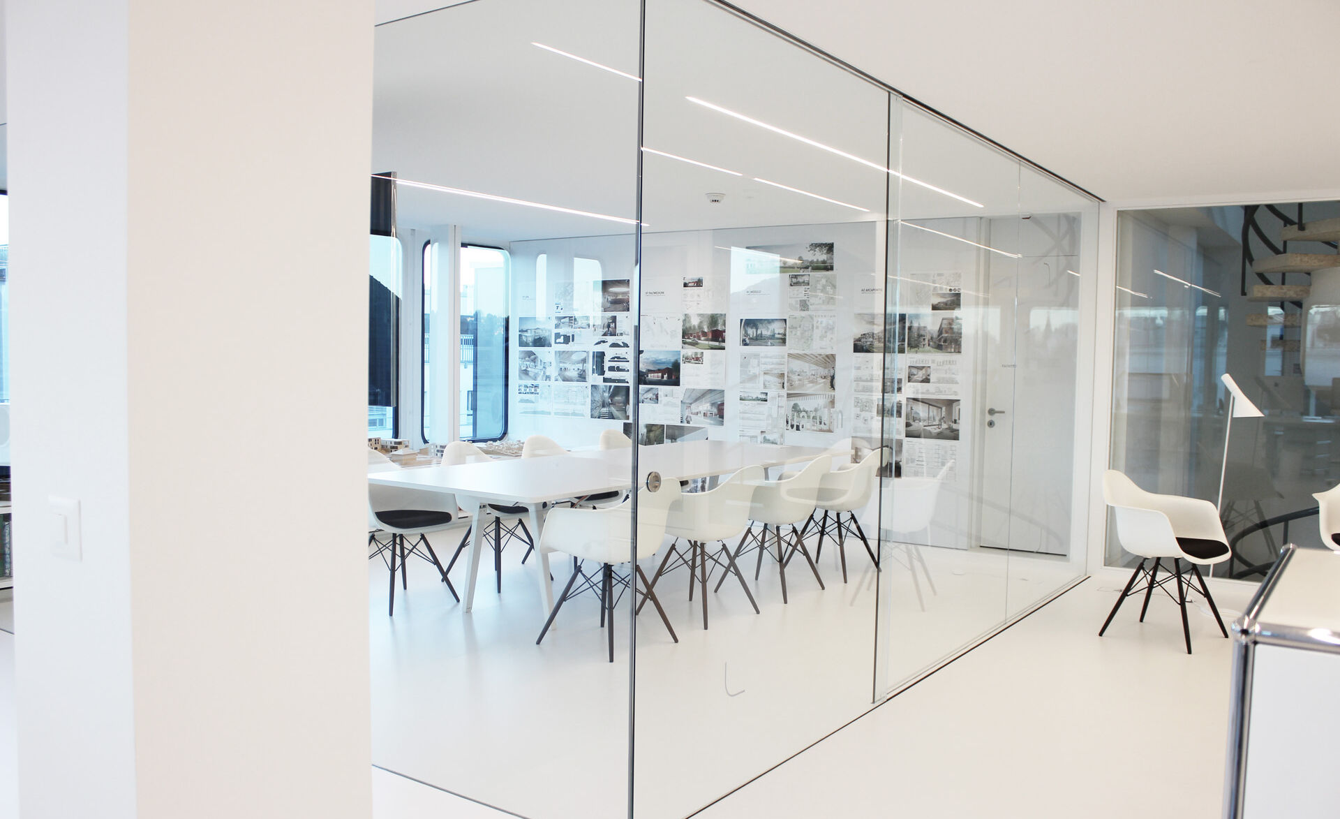 Glas-Trennwand-System