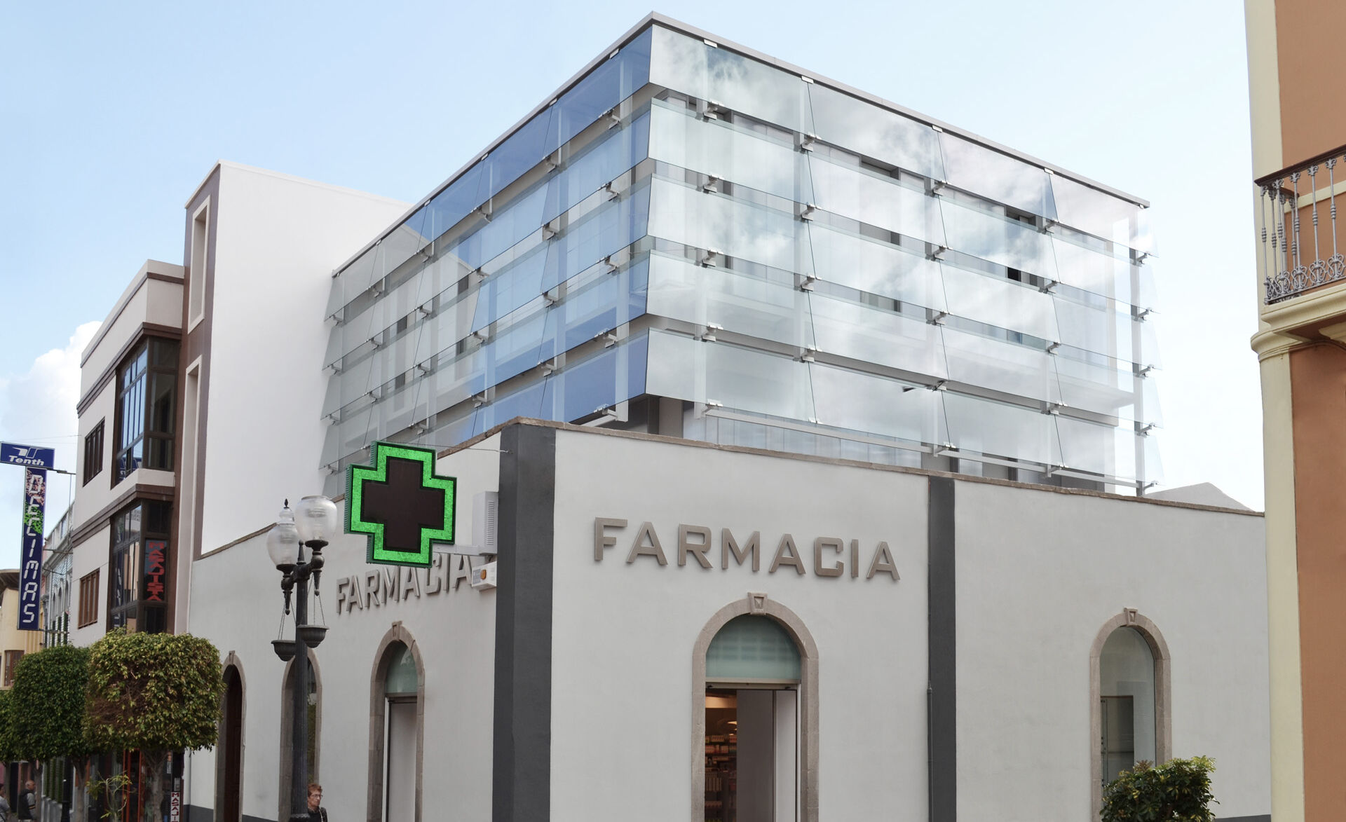 Glaskanten-Haltesystem von Glas Marte