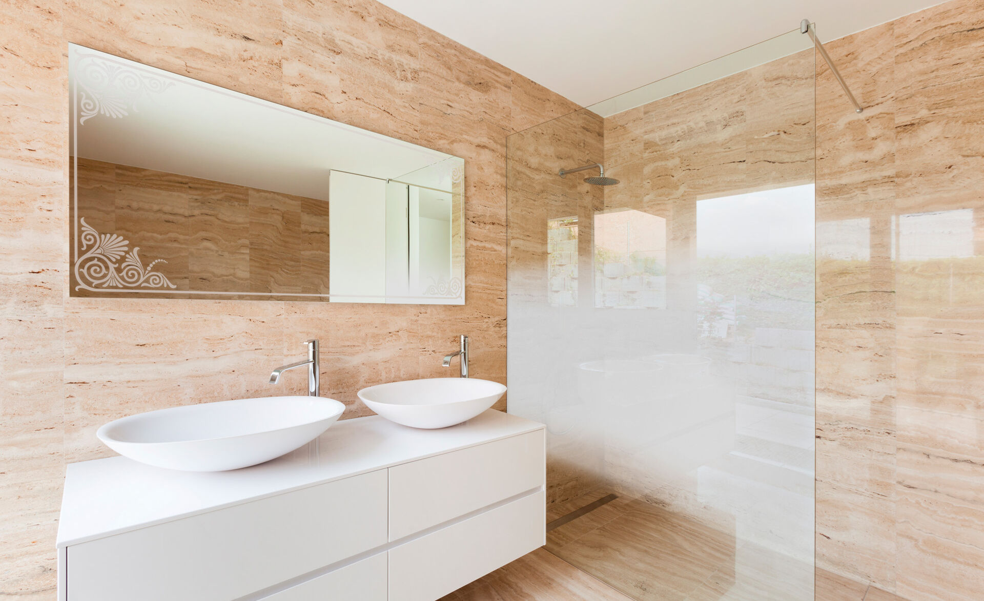 Dusche mit GM Satimart 