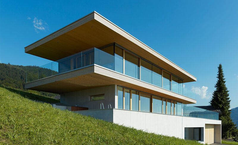 Einfamilienhaus mit GM RAILING Solo 