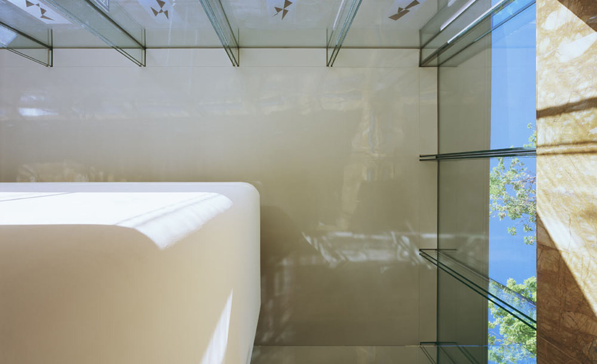 Statische Funktion von Glas