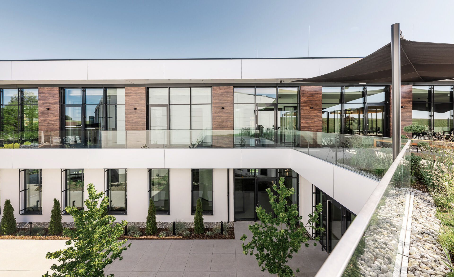 GM Railing Uni Solo Bürogebäude 