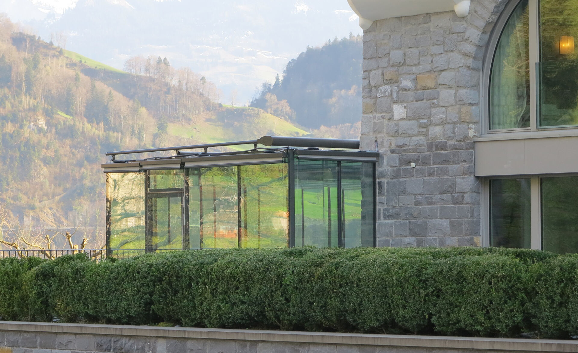 Raum aus Glas: GM GLASTRAGWERK