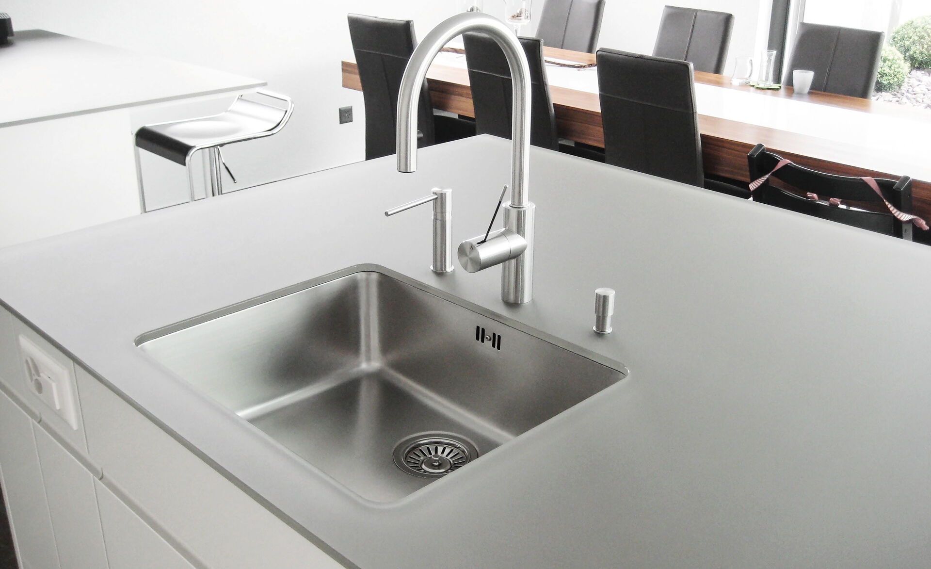 Glas-Arbeitsplatte Glas-Arbeitsplatte