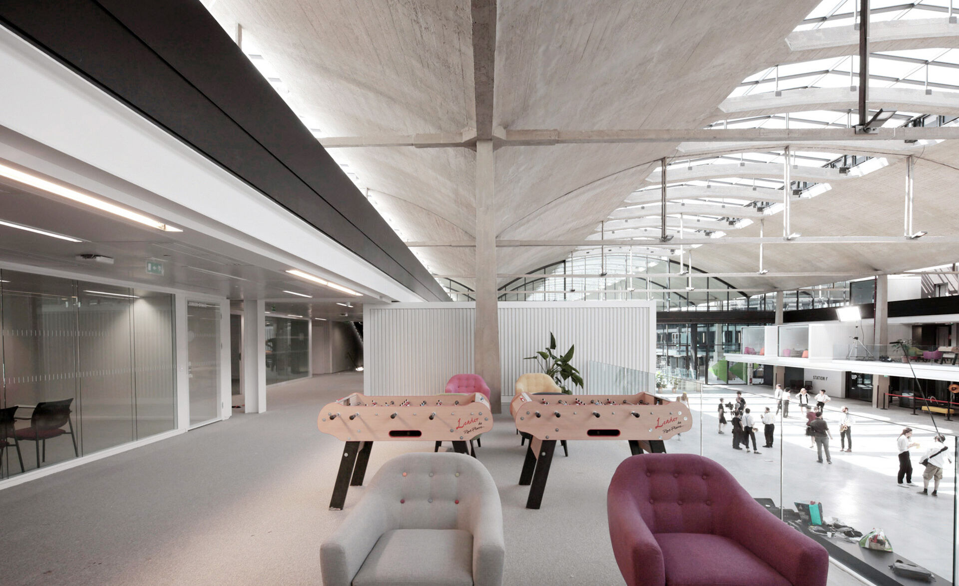 Absturzsicherung in der Station F