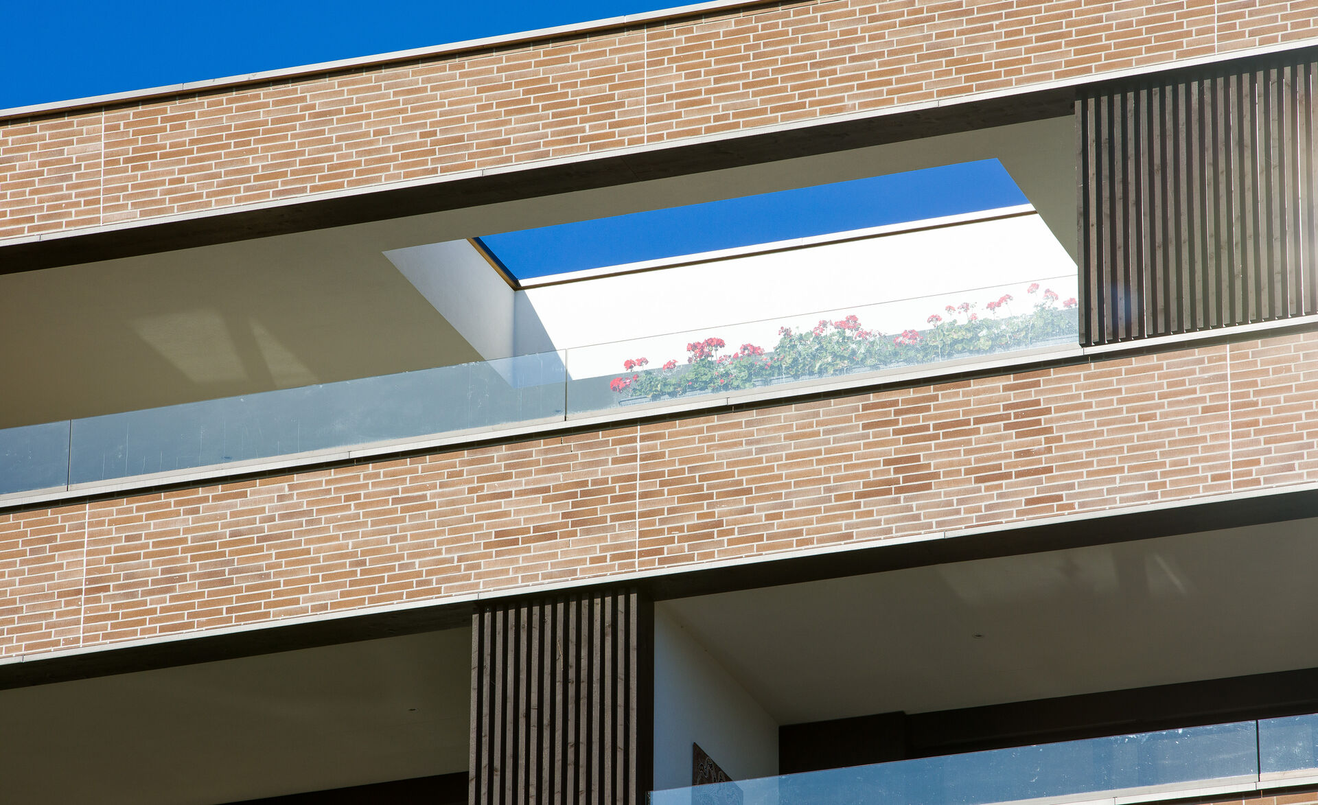 Balkone mit GM RAILING® UNI im Seedomizil Lochau