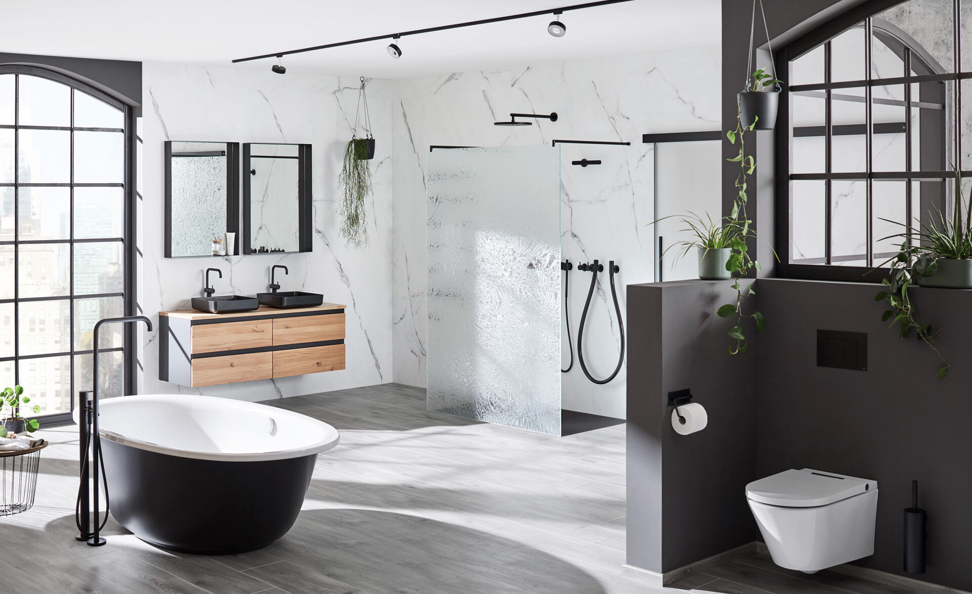 Glas Marte Duschverglasung