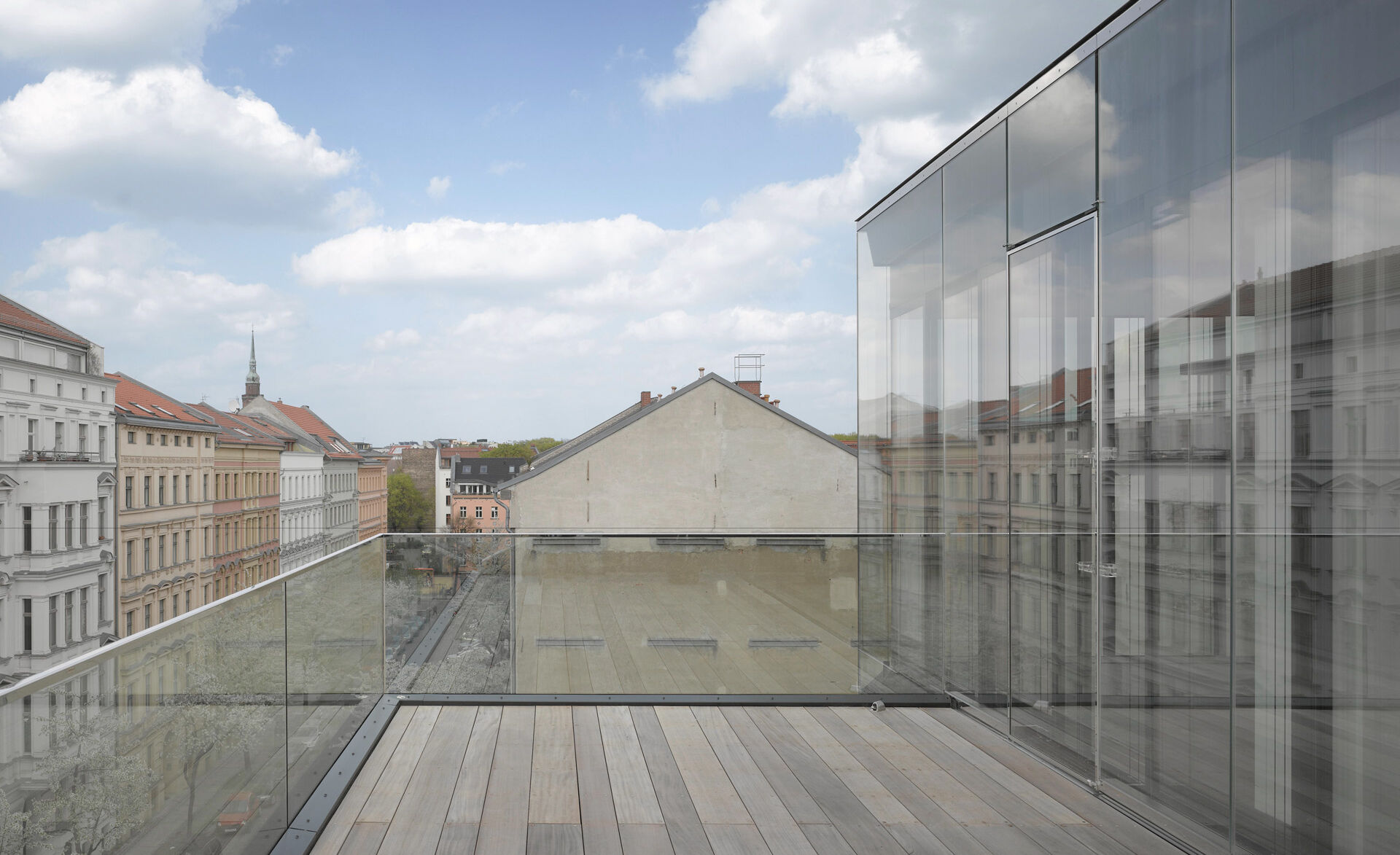 Terrasse mit GM Railing  Terrasse mit GM Railing