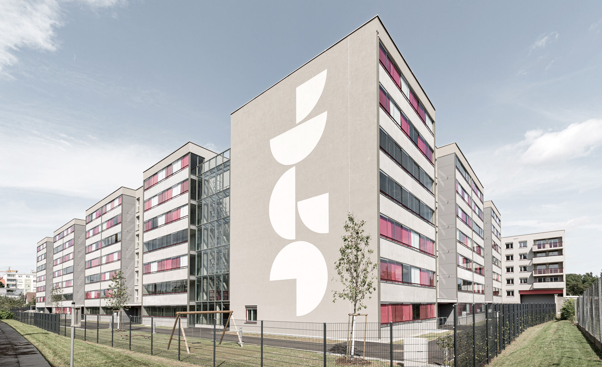 Wohnanlage mit GM Toproll 10/14 