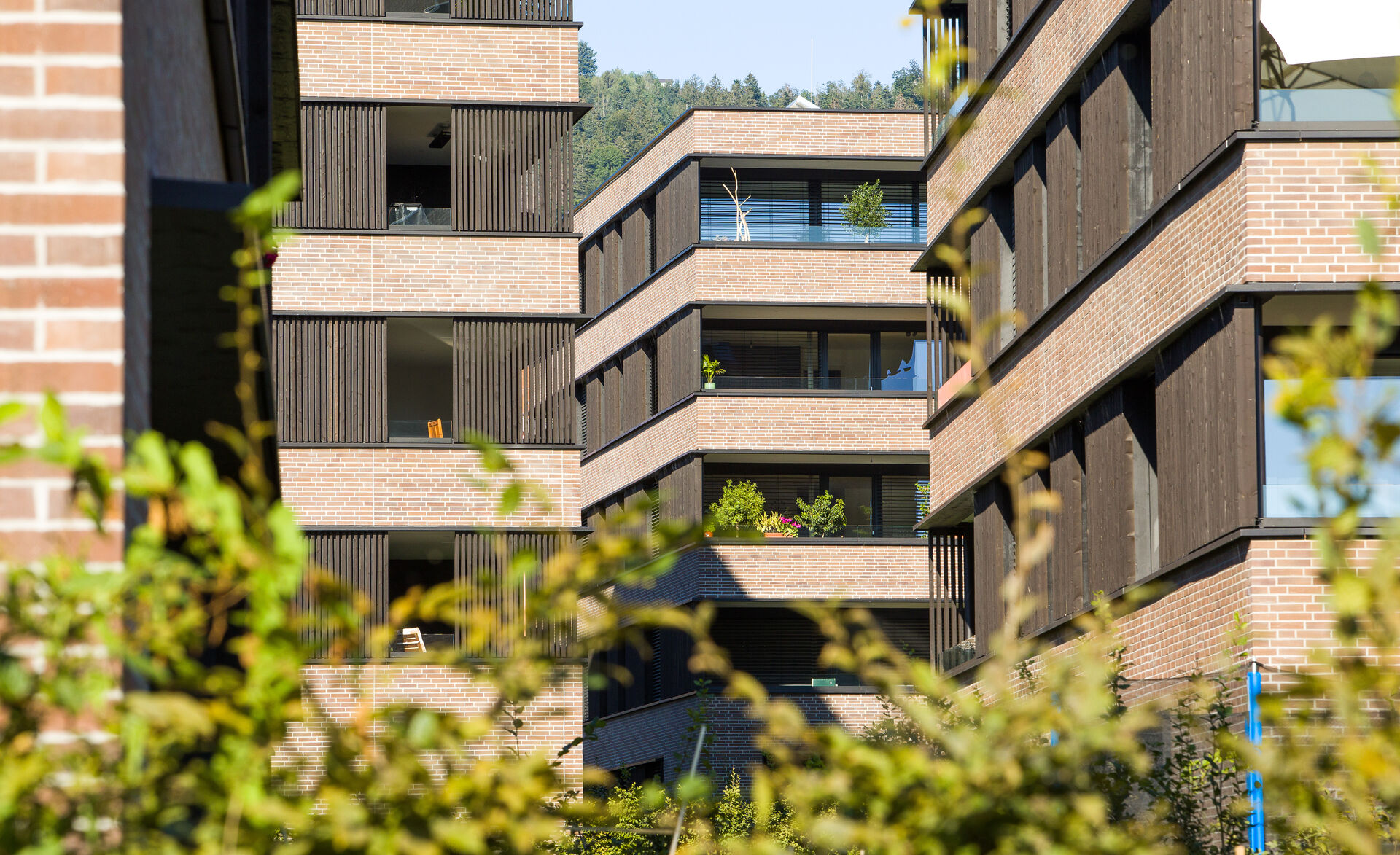 Balkone mit GM RAILING® UNI im Seedomizil Lochau