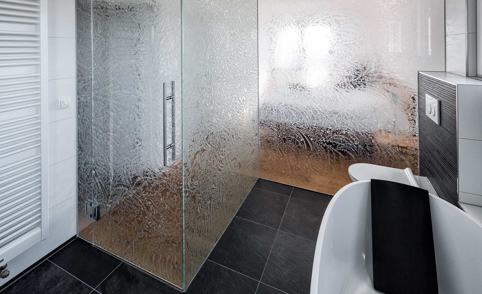 Abtrennung Bade- und Schlafzimmer mit GM ICE-H®