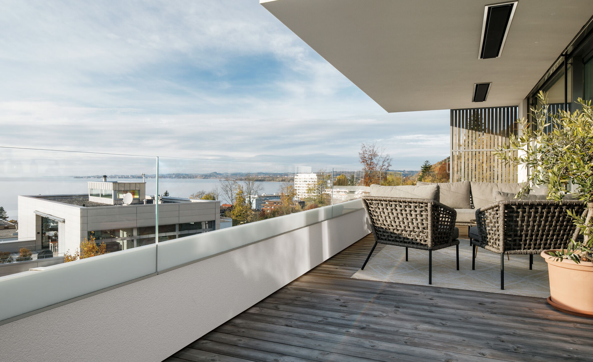 GM RAILING® FRONT: Weitsicht über den Bodensee