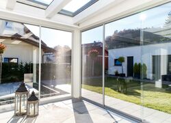 Glas Marte Wintergarten Verglasung 
