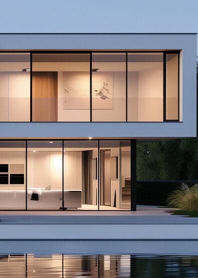 Bullet-resistant facade glazing
