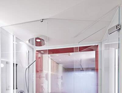 GM DUSCHVERGLASUNG Glas-Dusche mit Beschlägen