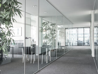 Glass Partition Wall Systems Doors, Room Divider Glass Sliding Door