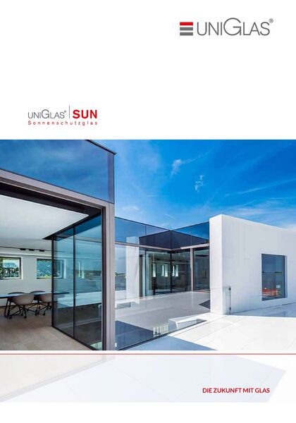 Broschüre: Sonnenschutz-Isolierglas UNIGLAS® SUN 