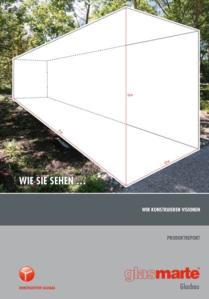 Broschüre: Konstruktiver Glasbau von Glas Marte