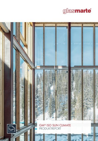 Glas Marte Broschüre: transparentes, energiesparendes Sonnenschutz-Isolierglas
