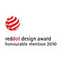 Glas Marte erhält beim Red Dot Design Award 2010 die Auszeichnung "Honorable Mention".